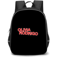 Olivia Rodrigo Backpack School Bag StudentPack - Olivia Rodrigo Red Logo 2025 Sticker