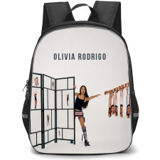 Olivia Rodrigo Backpack School Bag StudentPack - Olivia Rodrigo Rolling Stone Photoshoot Minimal Poster