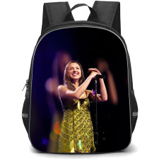 Olivia Rodrigo Backpack School Bag StudentPack - Olivia Rodrigo Singing Spotlight Vibe Poster