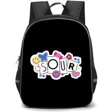 Olivia Rodrigo Backpack School Bag StudentPack - Olivia Rodrigo Sour Happy Faces Sticker