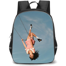 Olivia Rodrigo Backpack School Bag StudentPack - Olivia Rodrigo Upside Down Swing Aesthetic Poster