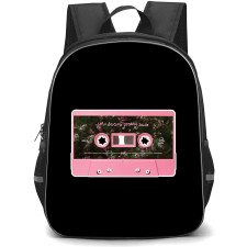 Olivia Rodrigo Backpack School Bag StudentPack - Olivia Rodrigo You Seem Pretty Sad Cassette Tape Sticker