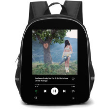 Olivia Rodrigo Backpack School Bag StudentPack - Olivia Rodrigo You Seem Pretty Sad For A Girl So In Love Album Spotify Library Poster