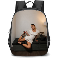 Olivia Rodrigo Backpack School Bag StudentPack - Olivia Rodrigo Vogue Magazine Acrobat Pose Poster