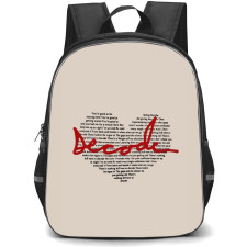 Sabrina Carpenter Backpack StudentPack - Sabrina Carpenter Decode Poster