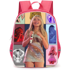 Sabrina Carpenter Backpack StudentPack - Sabrina Carpenter Holding Microphone And Smiling Poster
