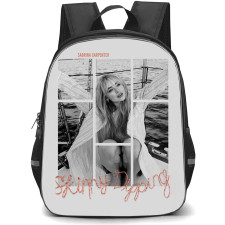 Sabrina Carpenter Backpack StudentPack - Sabrina Carpenter Skinny Dipping Grayscale Poster