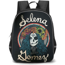 Selena Gomez Backpack StudentPack - Selena Gomez Kill Em With Kindness Graphic Art