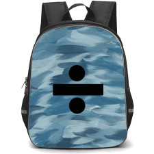 Ed Sheeran Backpack StudentPack - Ed Sheeran Logo On WaterColor Paint