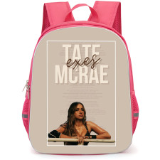 Tate McRae Backpack StudentPack - Tate McRae Holding Railing On Exes Lyrics Background