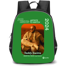 Teddy Swims Backpack StudentPack - Teddy Swims Spotify Pop Rising Artists Poster
