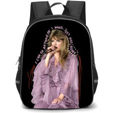 Taylor Swift Backpack StudentPack - Taylor Swift Singing I can go Anywhere Poster