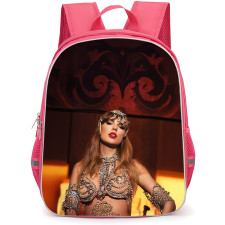 Taylor Swift Backpack School Bag StudentPack - The Life Of Show Girl Jewel Outfit Red Background
