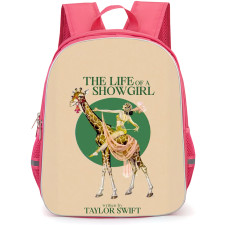 Taylor Swift Backpack School Bag StudentPack - The Life Of Show Girl Riding On A Giraffe