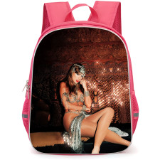 Taylor Swift Backpack School Bag StudentPack - The Life Of Show Girl Sitting Cross Legs