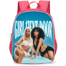 Tyla X Ayra Backpack StudentPack - Tyla X Ayra Starr Girl Next Door Music Square Video Sticker