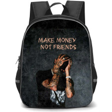Usher Backpack StudentPack - Usher Make Money Not Friends Poster