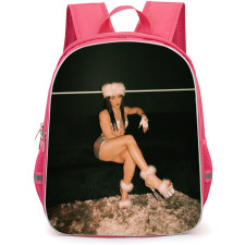 Villano Antillano Backpack StudentPack - Villano Antillano Sitting On A Sofa Poster