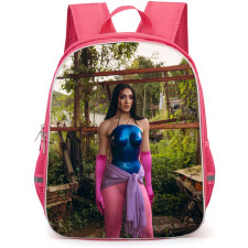 Villano Antillano Backpack StudentPack - Villano Antillano Wears Blue Cosplay Portrait