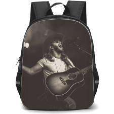Warren Zeiders Backpack StudentPack - Warren Zeiders Singing In A Concert Grayscale Poster