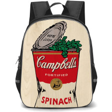 Popeye Backpack StudentPack - Popeye Campbell's Spinach