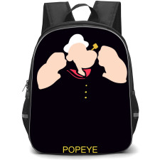 Popeye Backpack StudentPack - Popeye Icon Art Black Background