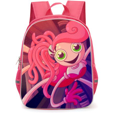 Poppy Play Time Mommy Long Legs Backpack StudentPack - Mommy Long Legs Smiling Crawl Portrait