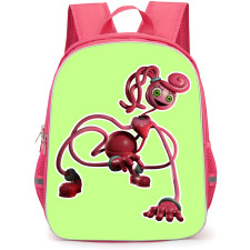 Poppy Play Time Mommy Long Legs Backpack StudentPack - Mommy Long Legs Smiling Crawl Portrait 3d Art