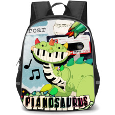 Poppy Play Time Pianosaraus Backpack StudentPack - Pianosaraus Smiling Roar Collage Poster