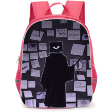 Poppy Playtime The Doctor Backpack School Bag StudentPack - The Doctor On Cryptic Notes Background