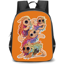 Poppy Play Time Yarnaby Backpack StudentPack - Yarnaby Smiling Collage Sticker