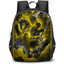 Pop Star Twenty One Pilots Backpack StudentPack - Bandito Tour Crow Poster