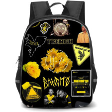 Pop Star Twenty One Pilots Backpack StudentPack - Bandito And Trench Collage Poster