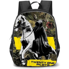 Pop Star Twenty One Pilots Backpack StudentPack - Horse Robe Series Poster