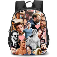Pop Star Chris Evans Backpack StudentPack - Chris Evans Expressions Collage
