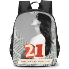 Gracie Abrams Backpack StudentPack - Gracie Abrams Classic Cafe Terrace Grayscale Poster