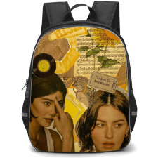 Gracie Abrams Backpack StudentPack - Gracie Abrams Retro Style Collage Poster