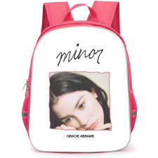 Gracie Abrams Backpack StudentPack - Gracie Abrams Minor Sad Portrait On White Background