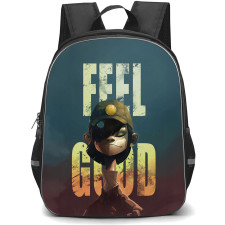 Gorillaz Backpack StudentPack - Gorillaz 2D 2020 Fan Art Poster