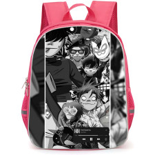 Gorillaz Backpack StudentPack - Gorillaz Keiras Shuffle Poster