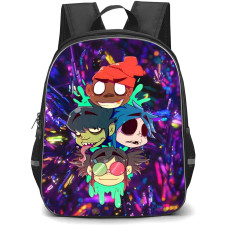Gorillaz Backpack StudentPack - Gorillaz Murdoc Niccals Noodle Art Poster