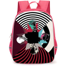 Gorillaz Backpack StudentPack - Gorillaz Visualizer Art Poster