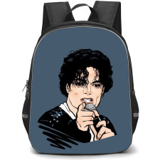 Michael Jackson Backpack StudentPack - Michael Jackson Avatar Blue Background