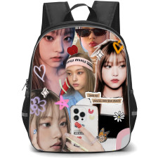 New Jeans Haerin Backpack StudentPack - Haerin Collage