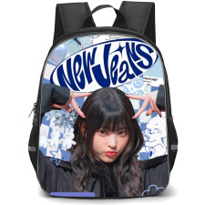 New Jeans Haerin Backpack StudentPack - Haerin Portrait Poster