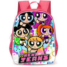 New Jeans Backpack StudentPack - New Jeans Members The Powerpuff Girls Poster