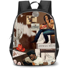 Shaboozey Castle Backpack StudentPack - Shaboozey Playing Guitar Collage Poster