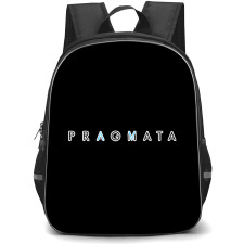Pragmata Backpack School Bag StudentPack - Pragmata Series Logo Wordmark Sticker
