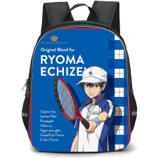 The Prince of Tennis Ryoga Echizen Backpack StudentPack - Ryoma Echizen Portrait Blue Background