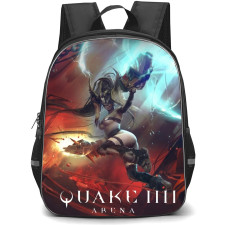 Quake Hunter Backpack School Bag StudentPack - Hunter Sexy Character Game Poster